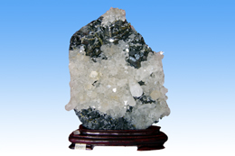 闪锌矿、水晶 0199